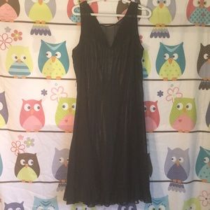 Black Jessica Howard evening dress. Size 14.